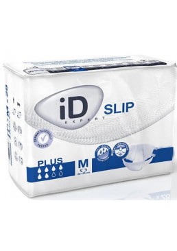 Подгузники для взрослых iD Slip Plus размер M (80-125 см), 30 шт