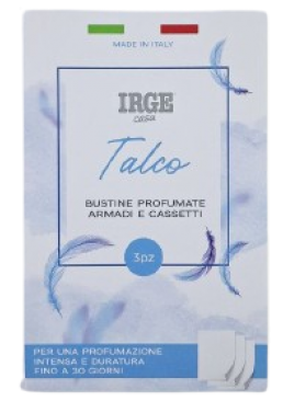 Ароматизатор для шкафа в пластинах IRGE Talco Тальк, 3 шт