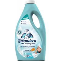 Гель для прання дитячої білизни Lavandera Sensitive, 2.49 л (83 прання)