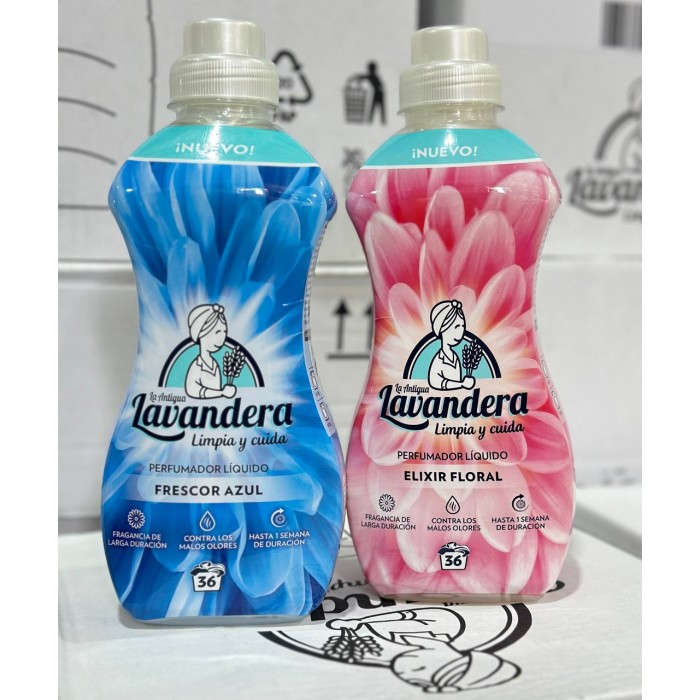 Парфюмированный кондиционер для белья Lavandera Elixir Floral Цветочный эликсир, 720 мл (36 стирок) - 