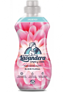 Парфумований кондиціонер для білизни Lavandera Elixir Floral Квітковий еліксир, 720 мл (36 прань)