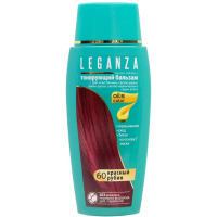 Тонуючий бальзам для волосся Leganza №60 Червоний рубін,150 мл