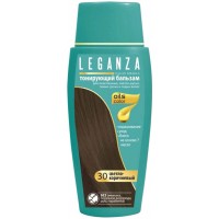 Тонуючий бальзам для волосся Leganza №30 Світло-коричневий, 150 мл
