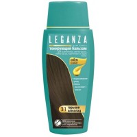 Тонуючий бальзам для волосся Leganza №31 Гіркий шоколад, 150 мл