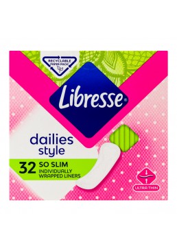 Прокладки щоденні Dailies Style Libresse, 32 шт