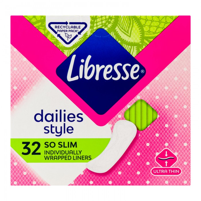 Прокладки щоденні Dailies Style Libresse, 32 шт (083934) - 