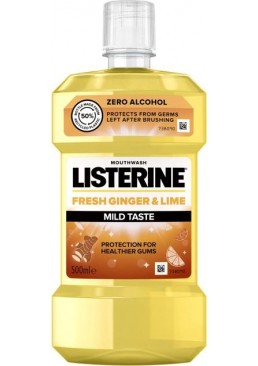 Ополаскиватель для полости рта Listerine свежесть имбиря и лайма, 500 мл