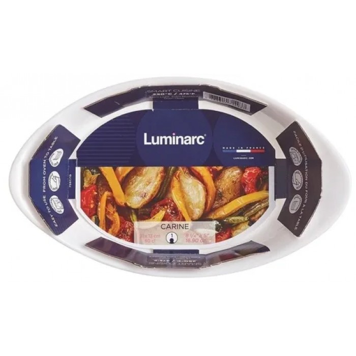 Форма для випікання Luminarc Smart Cuisine Carine овальна, 21 х 13 см (714937) - 