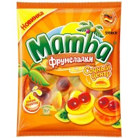 Мармелад жевательный MAMBA Фрумеладки с соком внутри, 70 г