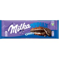 Шоколад Milka Oreo молочна начинка і хрустке печиво Орео 300г