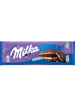 Шоколад Milka Oreo молочная начинка и хрустящее печенье орео 300г