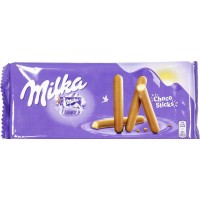 Печиво в шоколаді хрустке палички Milka Choco Sticks, 112 г