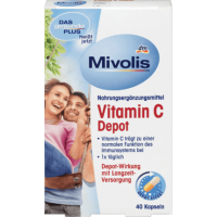 Вітаміни Mivolis Vitamin C Depot Kapseln, 40 капсул