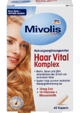 Биологически активная добавка Mivolis Haar Vital Komplex, 60 шт