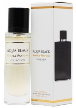 Парфюмированная вода для мужчин Morale Parfums Aqua Black версия Armani Acqua di Gio Profumo, 30 мл