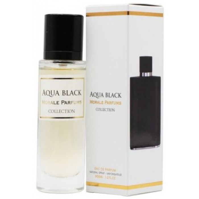 Парфюмированная вода для мужчин Morale Parfums Aqua Black версия Armani Acqua di Gio Profumo, 30 мл - 