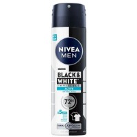 Антиперспірант-спрей NIVEA MEN Black & White Invisible Fresh, 150 мл