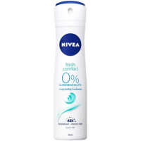 Дезодорант-антиперспирант Nivea Fresh Comfort 0% Al, 150 мл