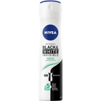 Дезодорант-антиперспирант Nivea Невидимая Защита для черного и белого Fresh, 150 мл