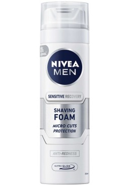 Піна для гоління Відновлююча для чутливої шкіри Nivea 200мл