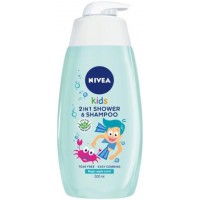 Дитячий засіб для купання 3в1 Nivea Kids Яблучне сяйво 3+, 500 мл 