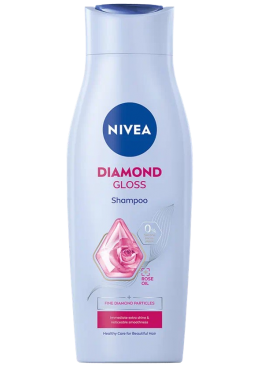 Шампунь для волосся Nivea Diamond Gloss, 400 мл
