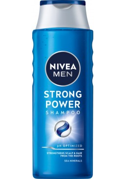 Шампунь Nivea Men для мужчин Энергия и сила с морскими минералами, 400 мл