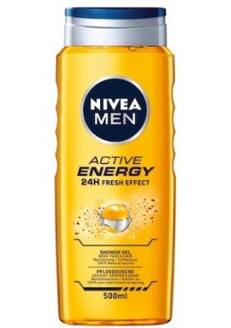 Гель для душа Nivea Men Energy,500 мл