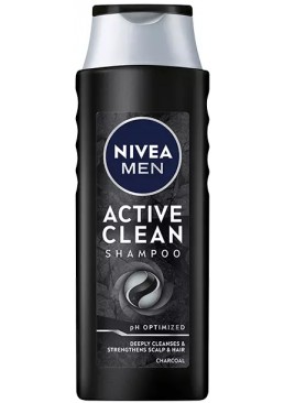 Шампунь для чоловіків NIVEA Men Active Clean, 400 мл 