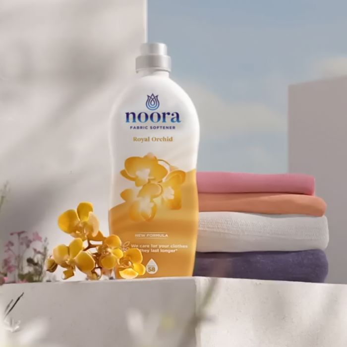 Кондиционер для белья Noora Royal Orchid Королевская Орхидея, 928 мл (58 стирок) - 