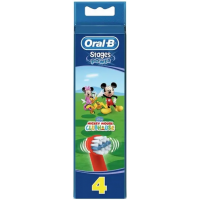 Детские насадки для зубных щеток Oral-B Stages Power Disney Mickey Mouse, 4 шт