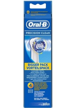 Насадка для зубной щетки Braun Oral-B Precision clean EB-20, 4 шт