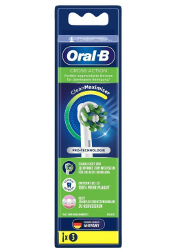 Насадки для электрической зубной щетки Oral-B Cross Action EB 50 RB Clean Maximiser, 3 шт