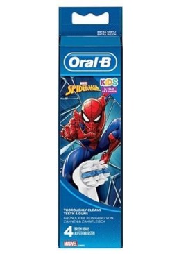 Змінні насадки для зубної щітки Oral-B Kids Spider-Man, 4 шт