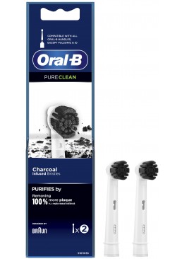 Сменные насадки для зубной щетки Oral-B EB20CH Precision Pure Clean, 2 шт