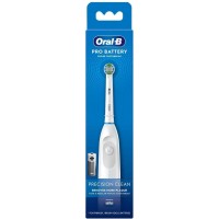 Электрическая зубная щетка Oral-B Precision Clean White DB5 на батарейках, 1 шт