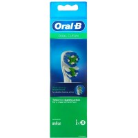 Сменные насадки для зубной щетки Oral-B Dual Clean, 3 шт