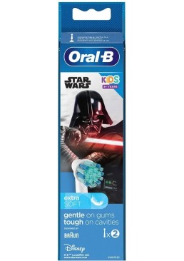 Сменные насадки для зубной щетки Oral-B Kids Star Wars, 2 шт