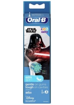 Сменные насадки для зубной щетки Oral-B Kids Star Wars, 3 шт