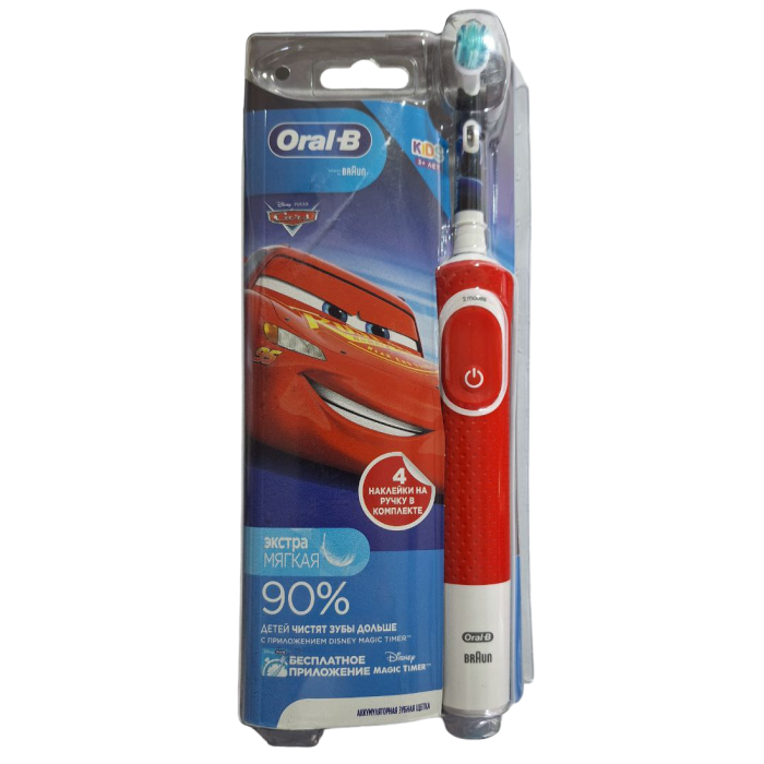 Електрична зубна щітка ORAL-B BRAUN Stage Power / Cars (387602/244554) - 