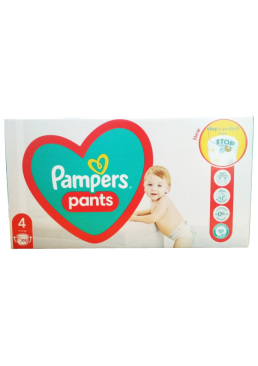 Подгузники - трусики Pampers Pants Размер 4 (9-15 кг), 108 шт