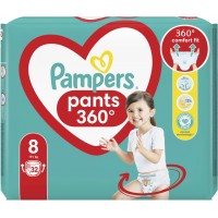 Подгузники-трусики Pampers Pants Размер 8 (19+ кг), 32 шт