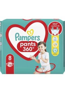 Подгузники-трусики Pampers Pants Размер 8 (19+ кг), 32 шт