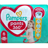 Підгузки-трусики Pampers Pants Розмір 6 (14-19 кг), 25 шт