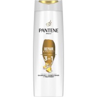 Шампунь для волос Pantene Pro-V 3 в 1 Интенсивное восстановление, 360 мл