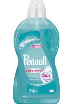 Засіб для делікатного прання Perwoll Догляд та освіжаючий ефект, 1.8 л (30 прань) 