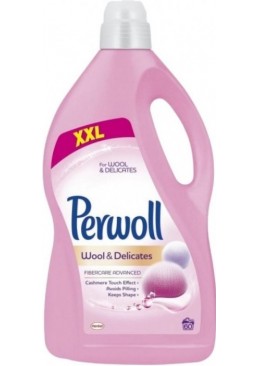 Засіб для прання Perwoll 3D догляд для шерсті-шовку, 3.6 л (60 прань) 