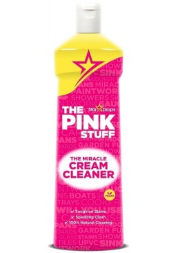 Абразивный крем для чистки твердых поверхностей The Pink Stuff, 500 мл