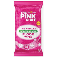 Вологі серветки для підлоги The Pink Stuff Biodegradable Floor Wipes, 20 шт