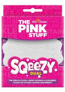 Губка для прибирання двостороння The Pink Stuff Sqeezy Dual Sided, 1 шт